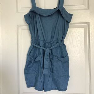 Chambray romper